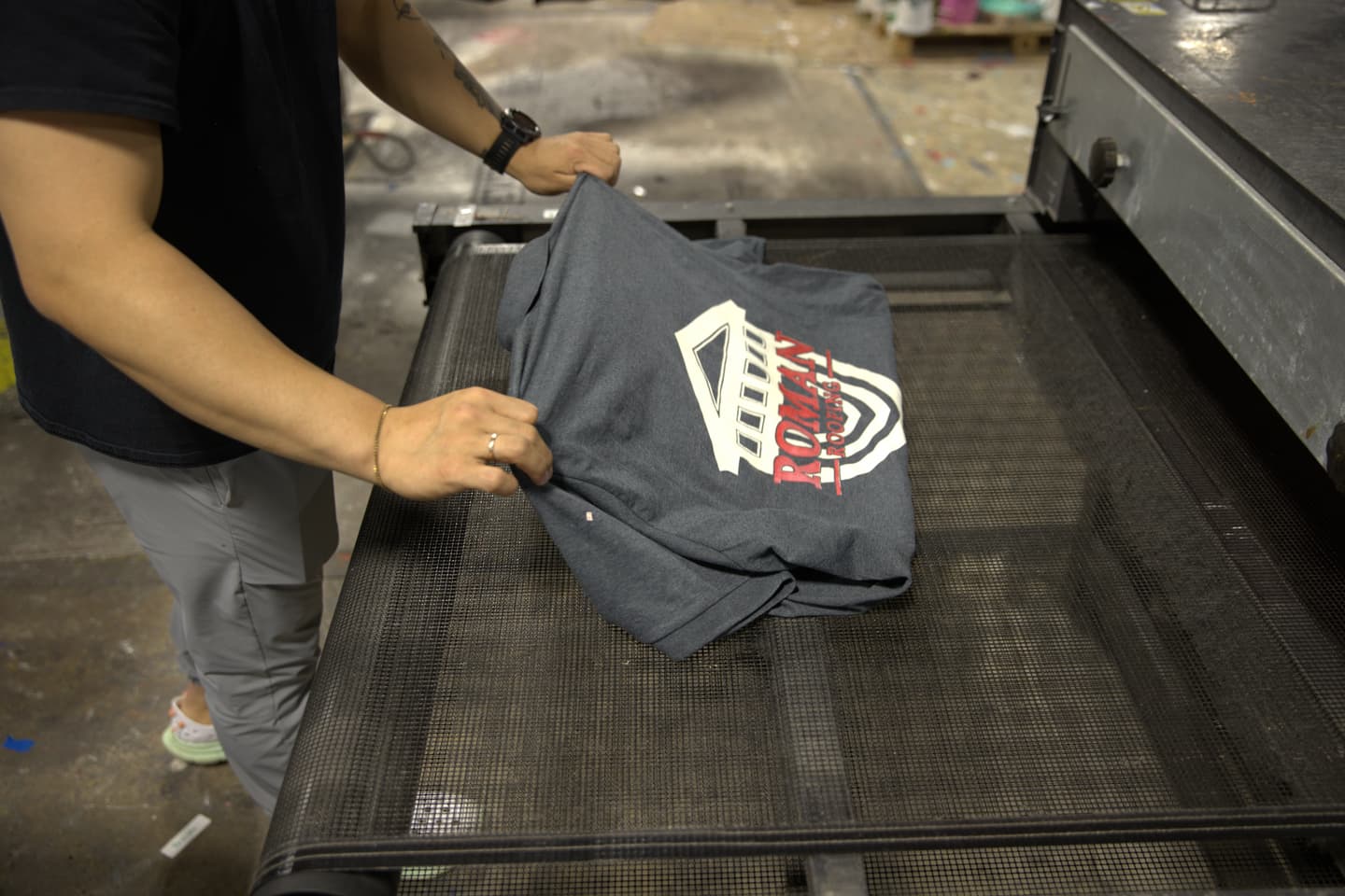 Screen printing process