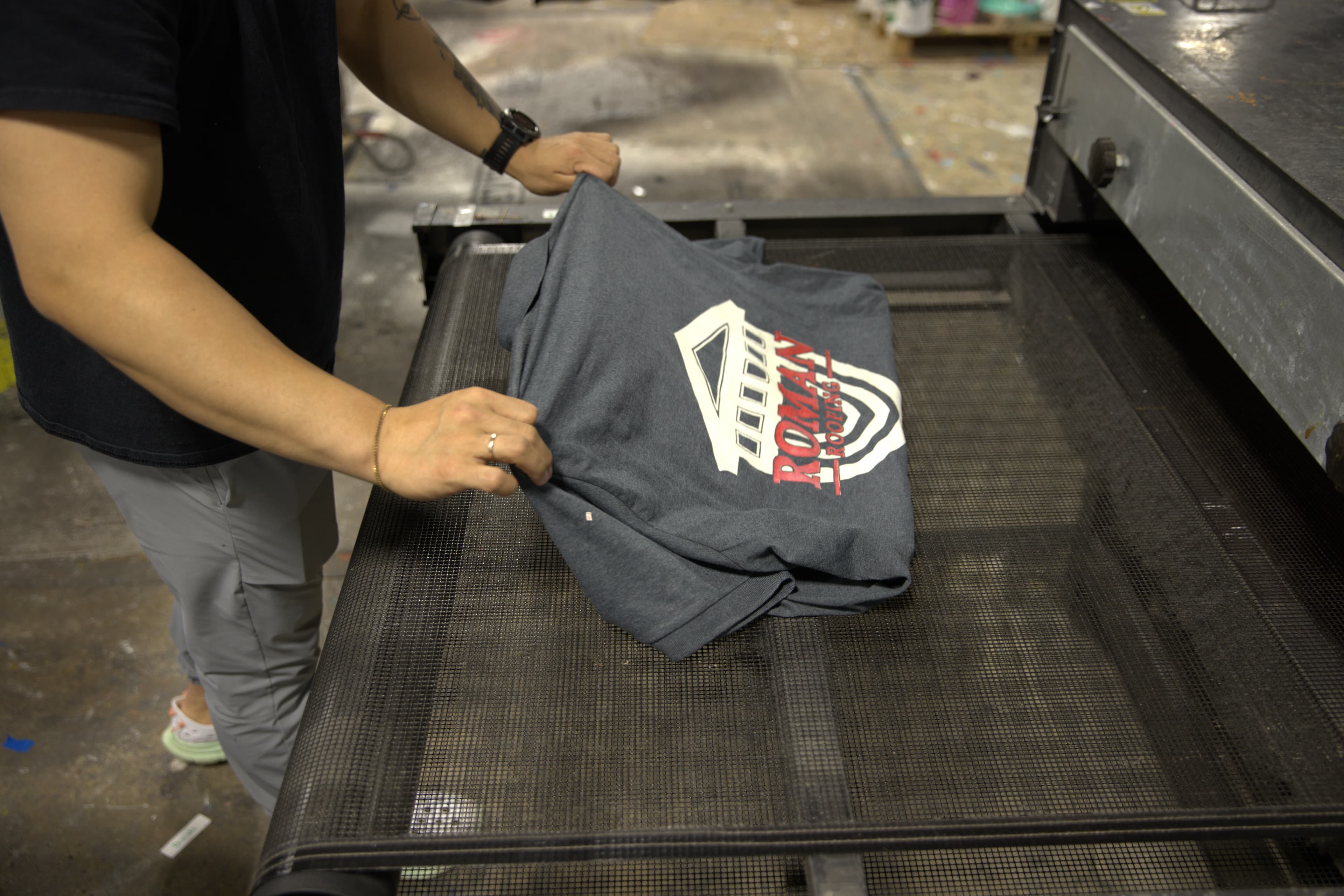 Screen printing process