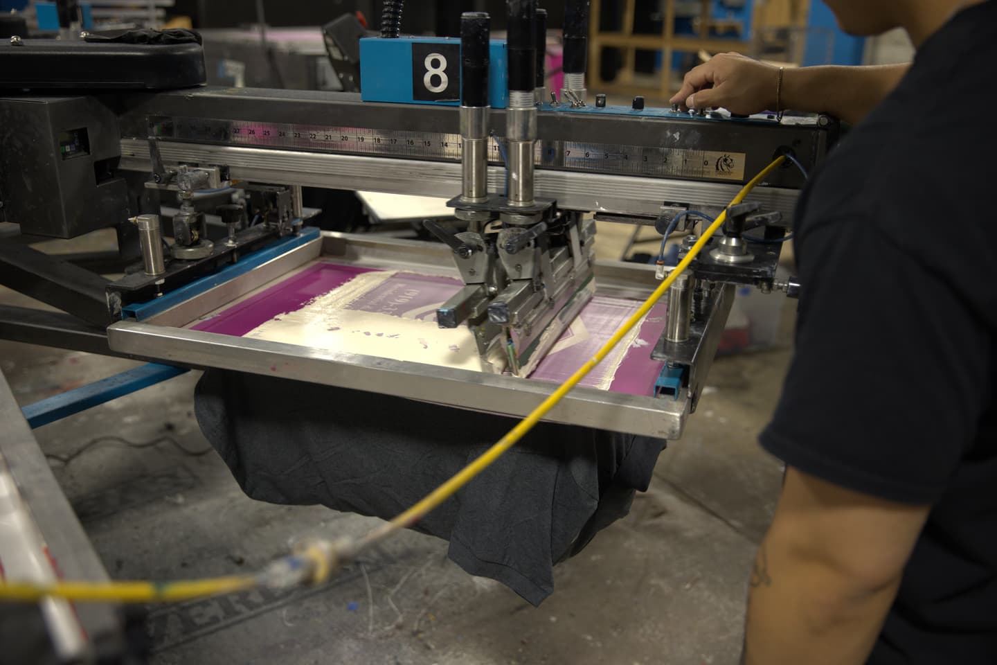 Screen printing process